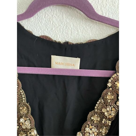 MARCHESA maxi dress size 14 - Picture 9 of 13